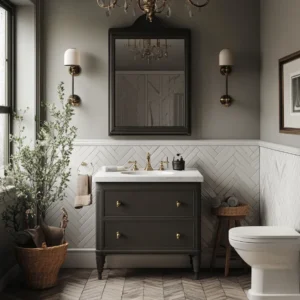 nowoczesna łazienka w angielskim stylu