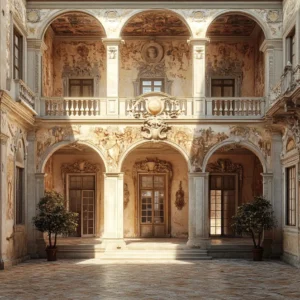 loggia w baroku