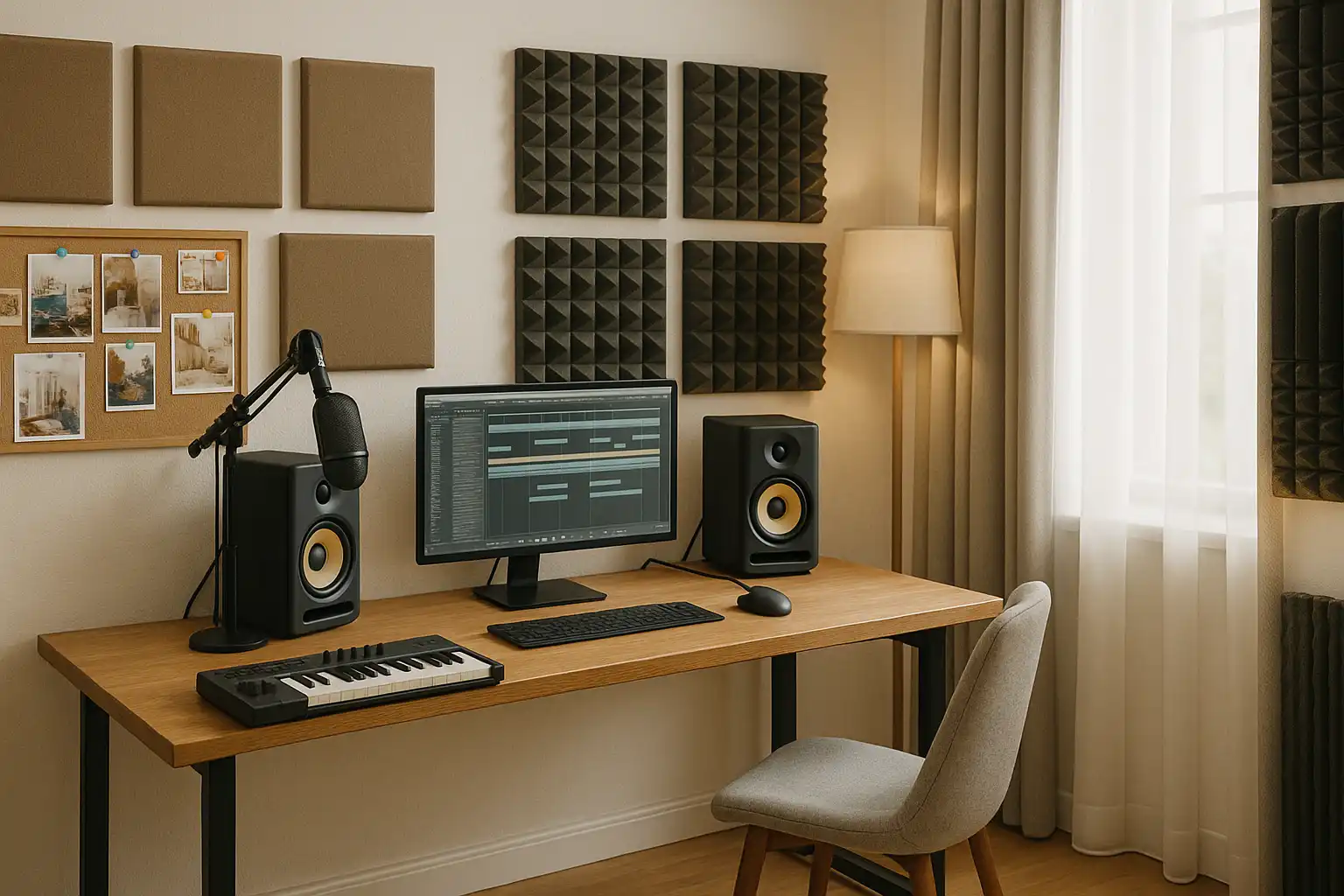 Urządzanie studia w domu