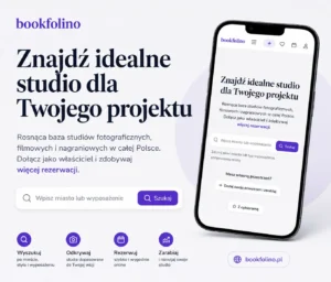 Bookfolino - wyszukiwarka studiów fotograficznych